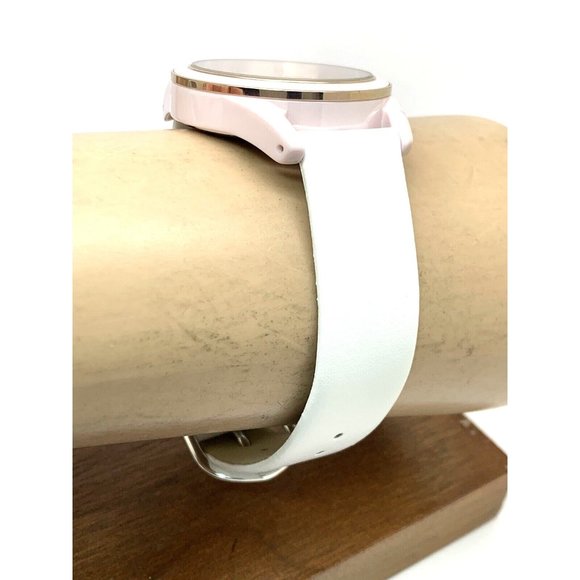 Coach Women's Watch 14503264 Pink Ceramic Case Quartz 36mm White Leather… - Picture 11 of 13